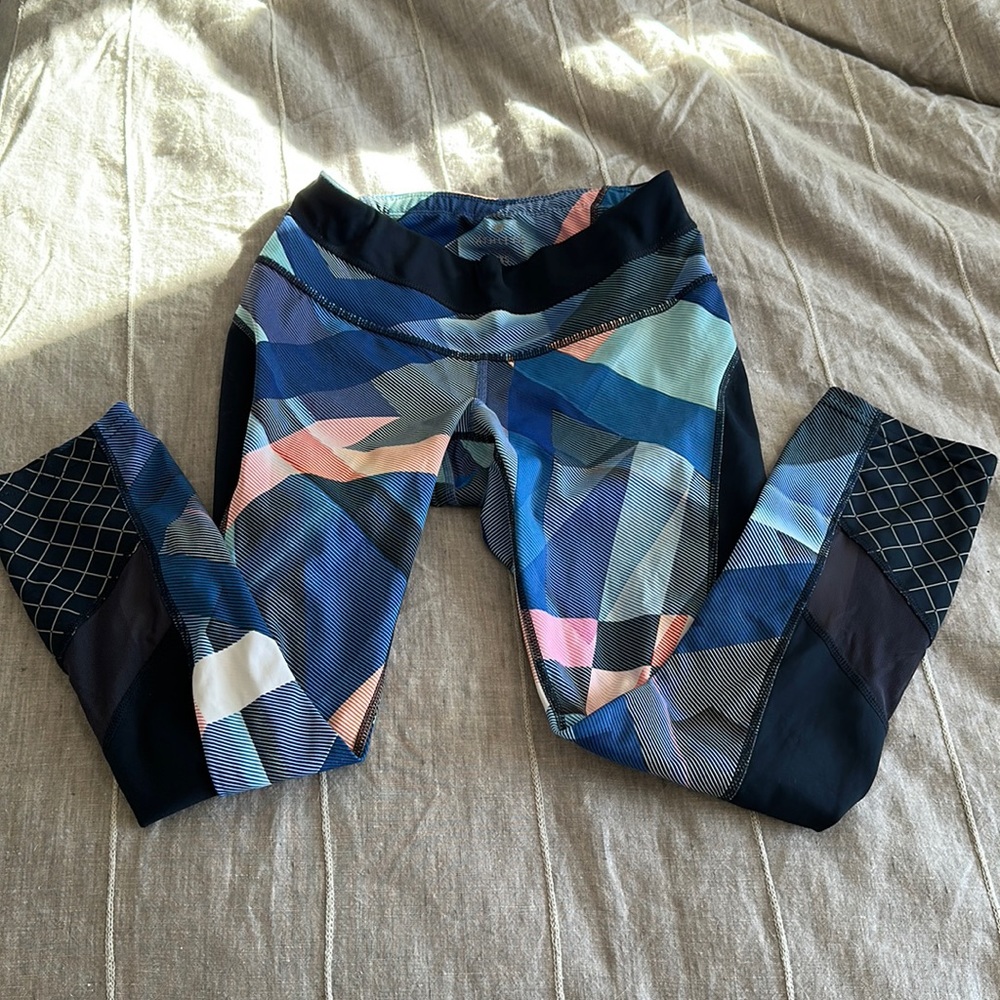 Atleta running leggings with zip pocket in back